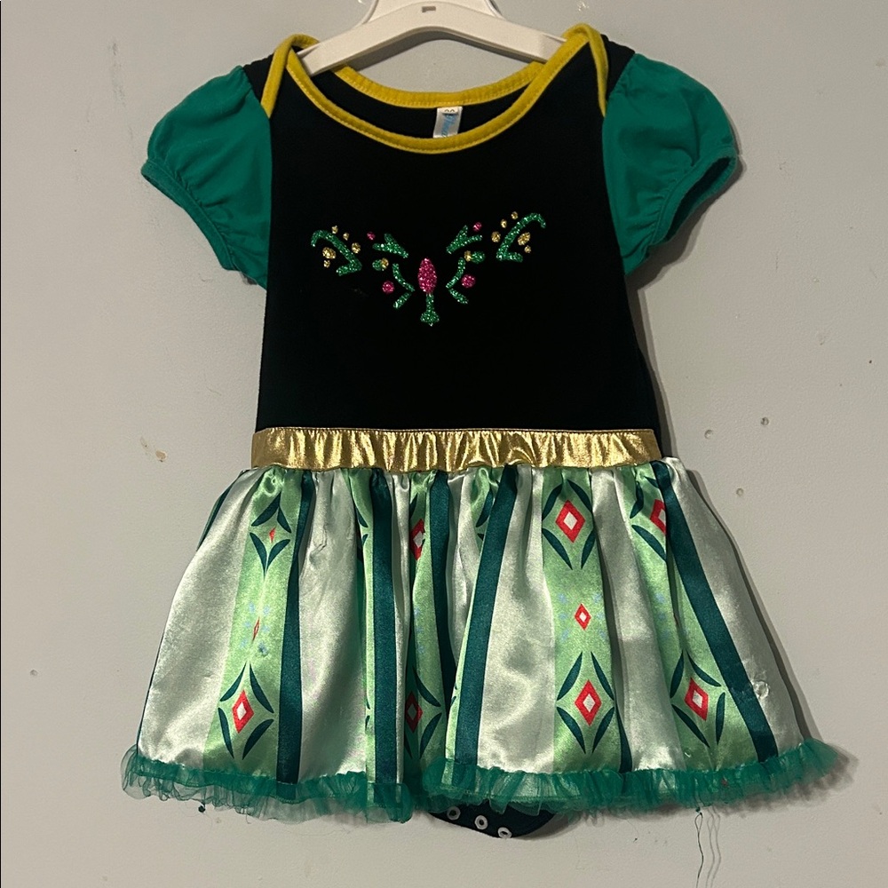 Green and Black Kids Costume Dress Onsie